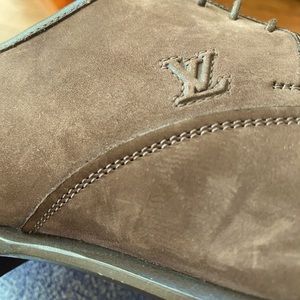 Louis Vuitton Suede Shoes